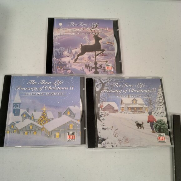Christmas Music CD Lot Mixed 7 Discs Time Life Treasury Rochesters Freedom Reba - Picture 4 of 8